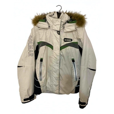 Pre-owned Colmar White Leather Jacket