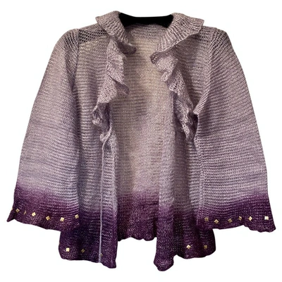 Pre-owned Roberto Cavalli Wool Cardigan In Other