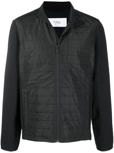 Aztech Mountain Smuggler Quilted Bomber Jacket In Black