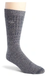 Ugg Trey Rib Crew Socks In Navy