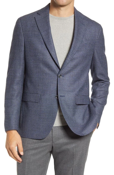 Jack Victor Midland Wool Sport Coat In Blue