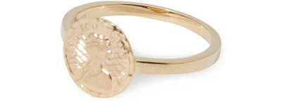 Anissa Kermiche Louise D'or Pinkie Ring In Gold