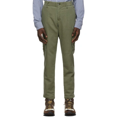 Adidas X Human Made Khaki Hm 5p Cargo Pants In Olive