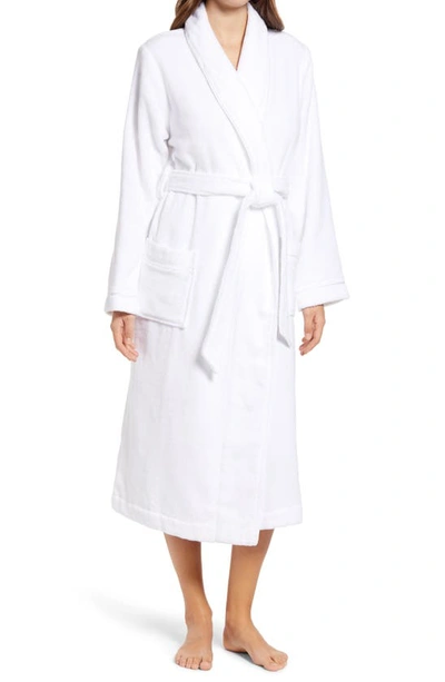 Nordstrom Hydro Cotton Terry Robe In White