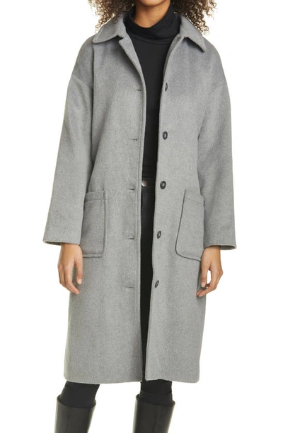 Rails Nadine Belted Coat In Heather Grey