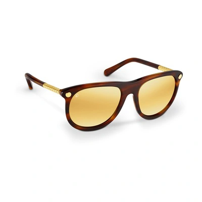 Louis Vuitton Vertigo Sunglasses In Light Tort
