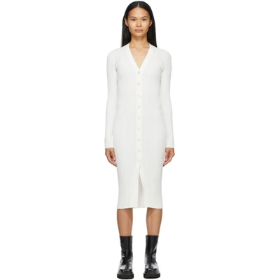 Dion Lee White Float Dress In Ivory