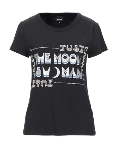 Just Cavalli T-shirts In Black