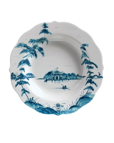 Juliska Country Estate Delft Blue Pasta/soup Bowl Boathouse