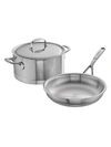 Demeyere Atlantis 3-piece Stainless Steel Cookware Set