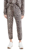 Onzie Leopard-print Fleece Sweatpants