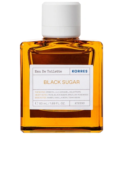 Korres Eau De Toilette In Black Sugar