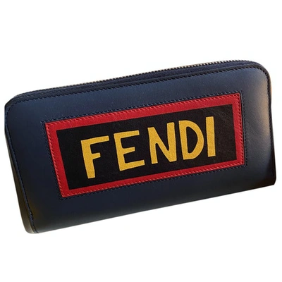 Pre-owned Fendi Black Leather Small Bag, Wallet & Cases