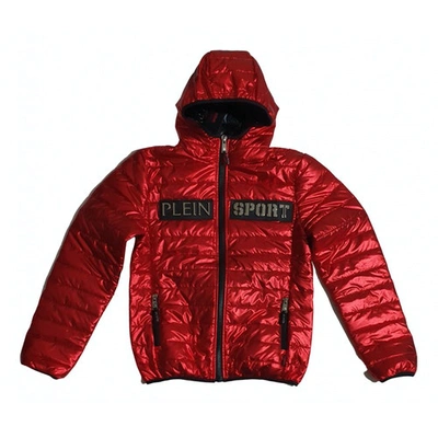 Pre-owned Philipp Plein Jacket In Red