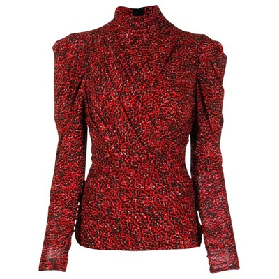 Pre-owned Isabel Marant Red Viscose Top