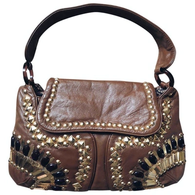 Pre-owned Jamin Puech Leather Mini Bag In Brown