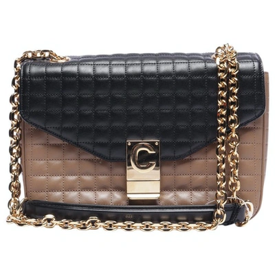 Pre-owned Celine Leather Handbag In Brown