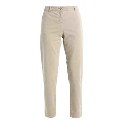 Pre-owned Emporio Armani Chino Pants In Beige