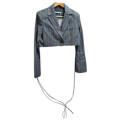 Pre-owned Orseund Iris Grey Wool Jacket