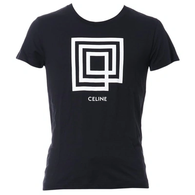 Pre-owned Celine Black Cotton T-shirts