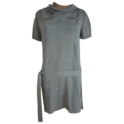 Pre-owned Burberry Tunic In Grey