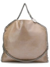 Stella Mccartney Falabella Faux-leather Shoulder Bag In Redwood