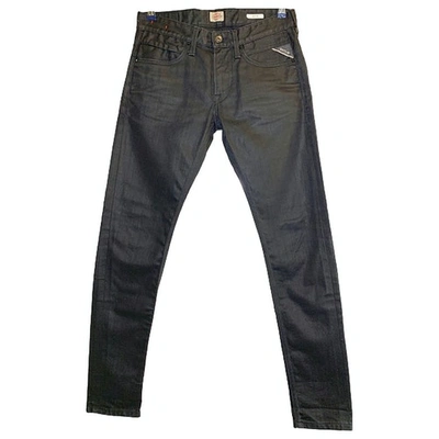 Pre-owned Replay Black Cotton Jeans