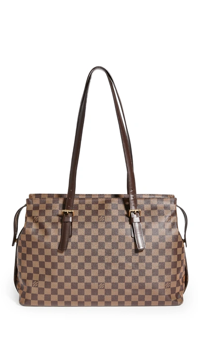 Shopbop Archive Louis Vuitton Chelsea Damier Ebene Bag In Brown