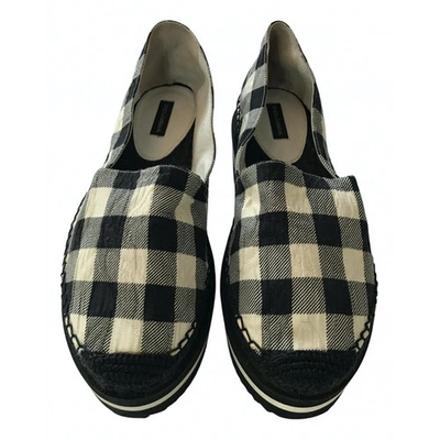 Pre-owned Dolce & Gabbana Cloth Espadrilles