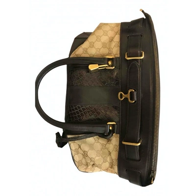 Pre-owned Gucci Cloth Handbag In Multi