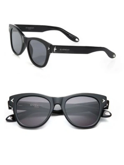 Givenchy 55mm Square Sunglasses In Black