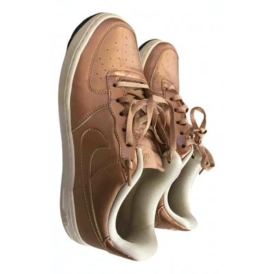 Pre-owned Nike Leather Trainers