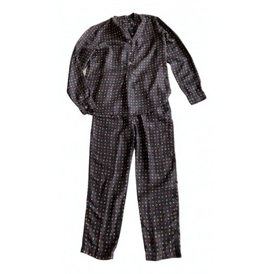 Pre-owned Isabel Marant Black Silk Jumpsuit