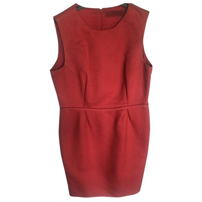 Pre-owned Carolina Herrera Mid-length Dress In Red