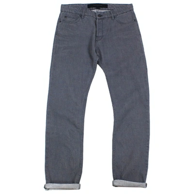 Pre-owned Surface To Air Straight Jeans In Grey