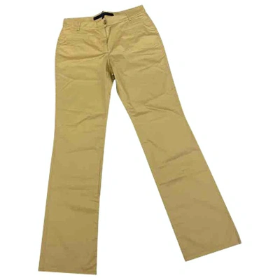 Pre-owned Escada Straight Pants In Other