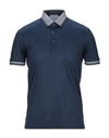 Gran Sasso Polo Shirts In Blue