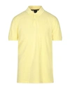 Hugo Boss Polo Shirts In Yellow