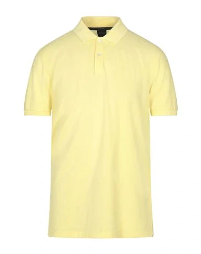 Hugo Boss Polo Shirts In Yellow