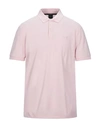 Hugo Boss Polo Shirts In Pink