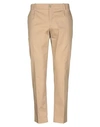 Daniele Alessandrini Casual Pants In Camel