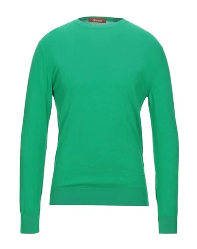Obvious Basic Sweaters In Emerald Green
