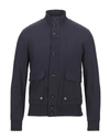 Paolo Pecora Jackets In Dark Blue