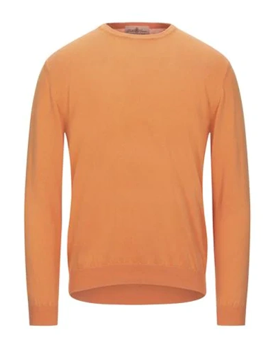 Della Ciana Sweaters In Orange
