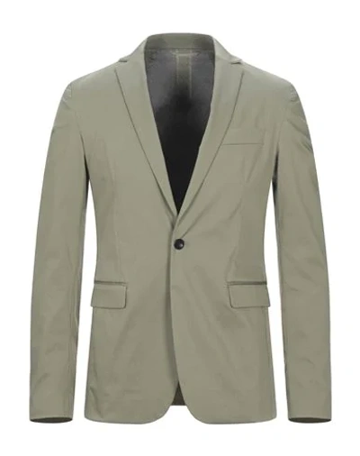 Dondup Suit Jackets In Military Green