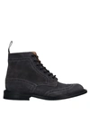 Tricker's Ankle Boots In Lead