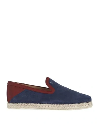 Tod's Espadrilles In Dark Blue