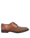 Brimarts Lace-up Shoes In Tan