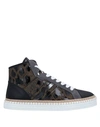 Hogan Rebel Sneakers In Black