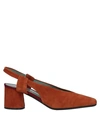 Paola D'arcano Pumps In Rust